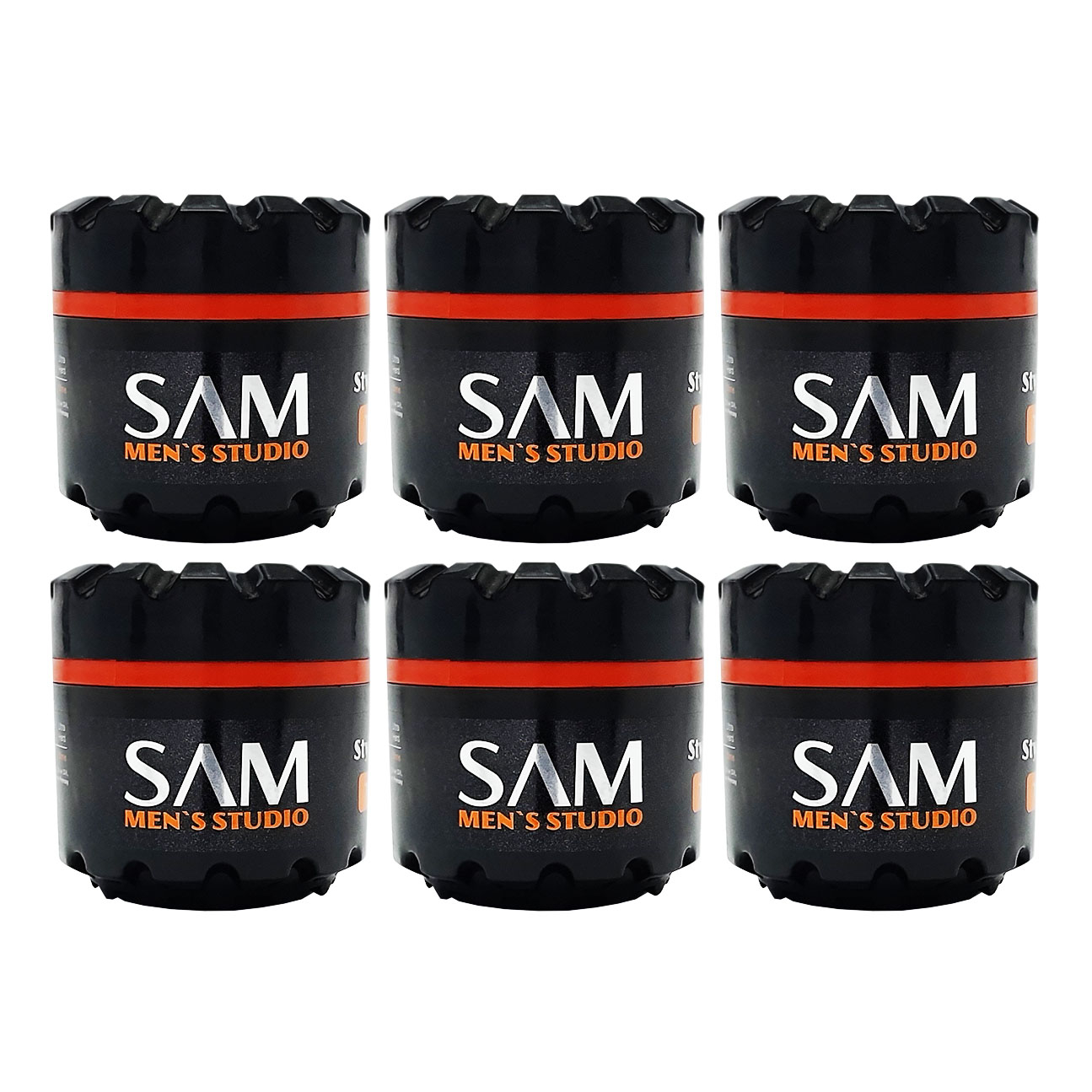 واکس مو سام مدل Tough & shine حجم 140 میلی لیتر مجموعه ۶ عددی