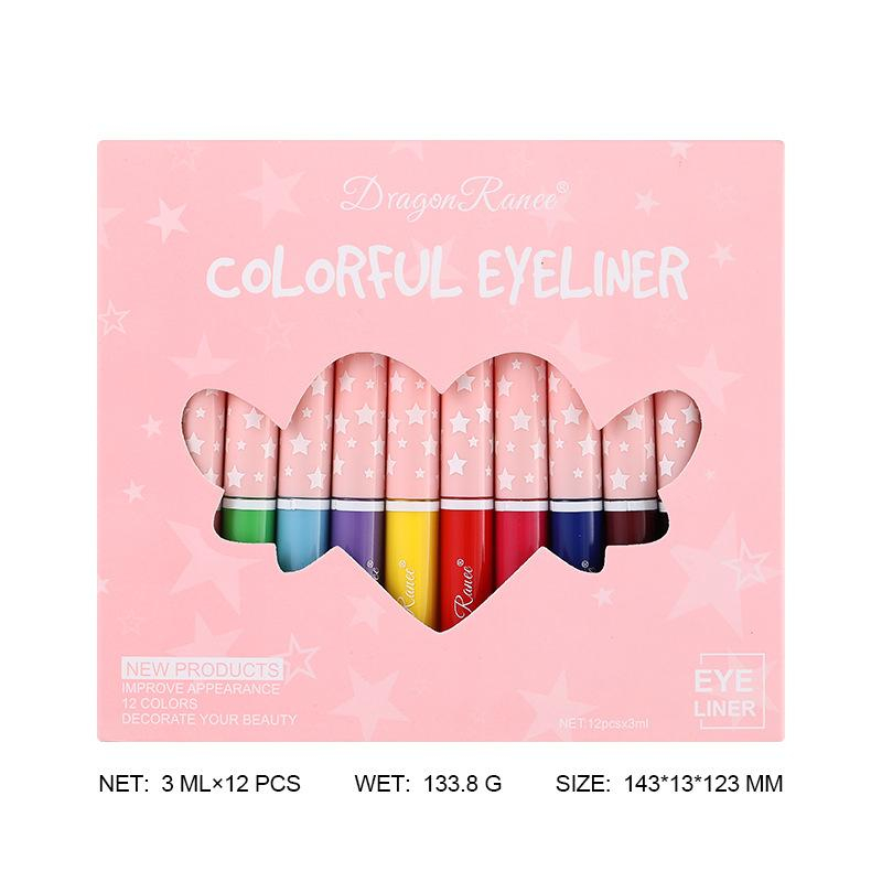 خط چشم دراگون رانی مدل Star مجموعه 12 عددی