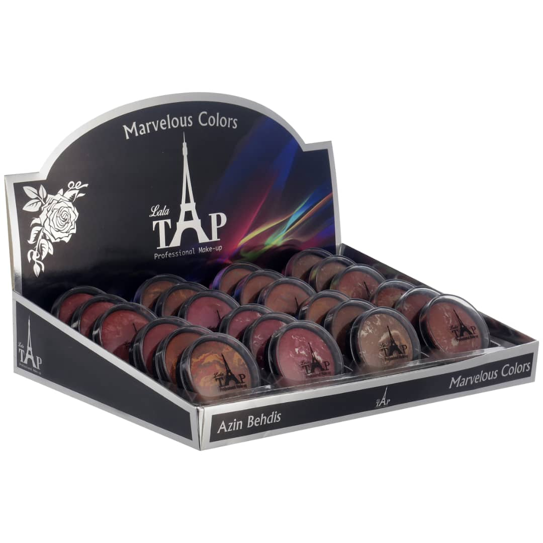 رژ گونه لالا تاپ کد arka1 مجموعه 24 عددی