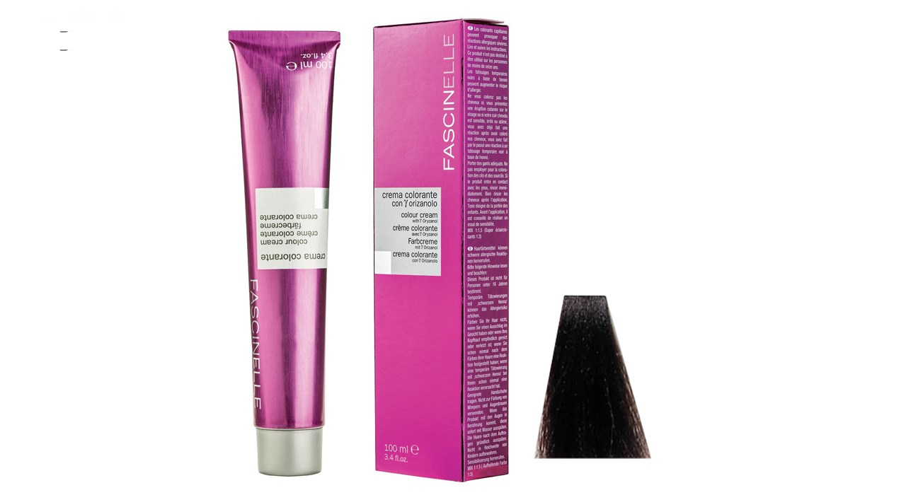 رنگ مو فشینلی سری Brown مدل کاکائویی شماره 4.9