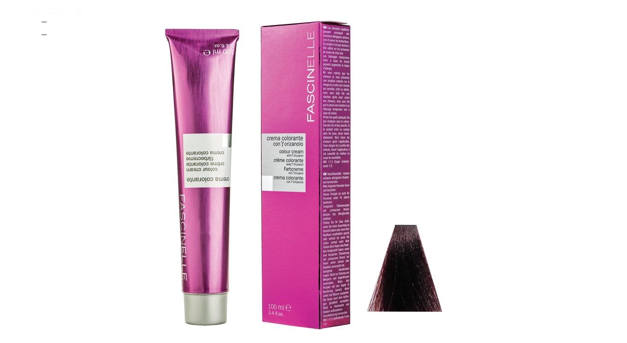 رنگ مو فشینلی سری Mahogany مدل شاه بلوطی سرخ شماره 4.5