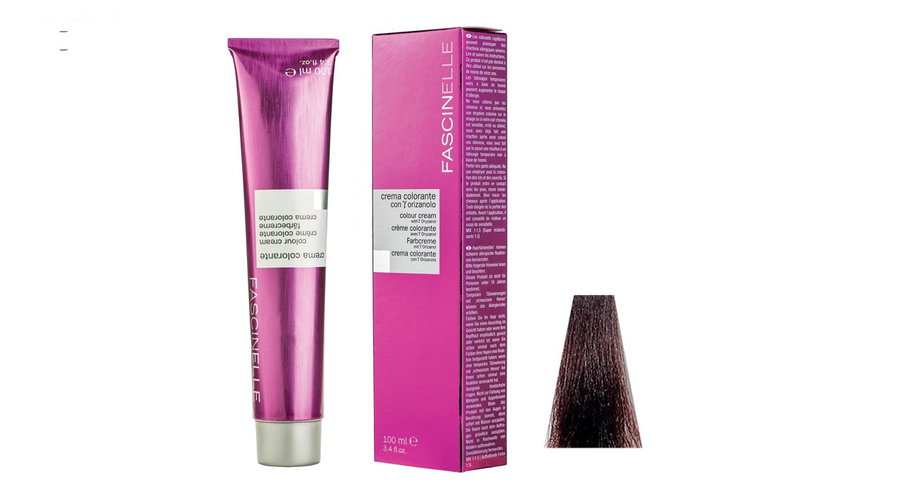 رنگ مو فشینلی سری Coppery مدل بلوطی مسی شماره 5.4