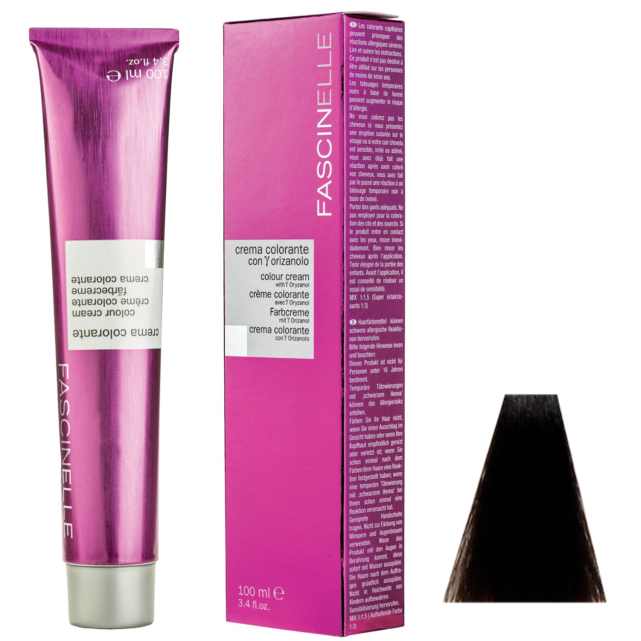 رنگ مو فشینلی سری Natural Intensive مدل قهوه اي زيتوني شماره 6.00