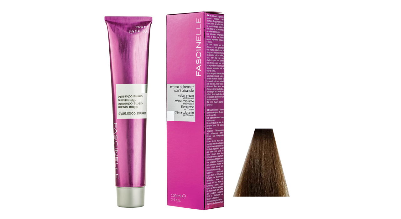 رنگ مو فشینلی سری Natural مدل زيتوني تيره شماره 7.0