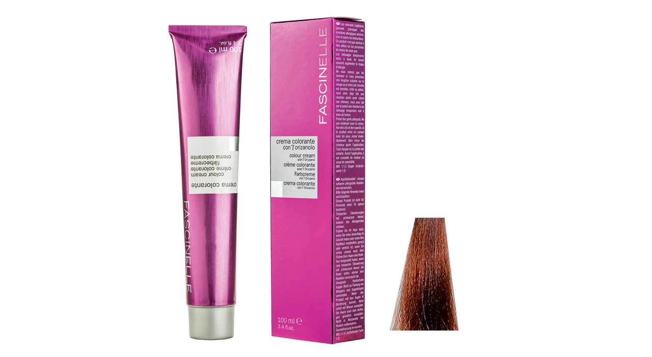 رنگ مو فشینلی سری Coppery مدل مسی تیره شماره 7.4