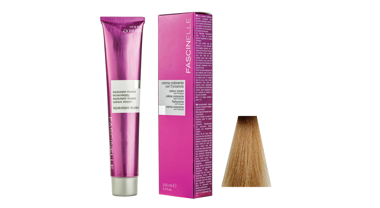 رنگ مو فشینلی سری Natural مدل بلوند زيتوني متوسط شماره 8.0