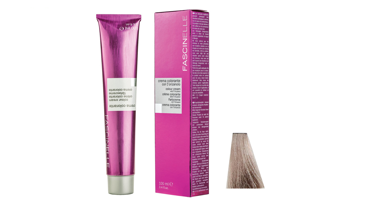 رنگ مو فشینلی سری Ash مدل بلوند دودي شماره 8.1