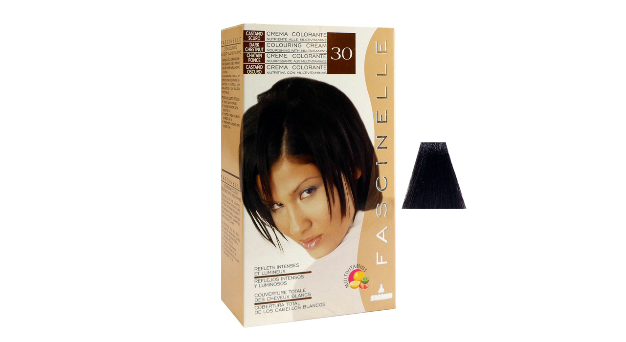 كيت رنگ مو فشینلی سری Natural مدل شاه بلوطي تيره شماره 30