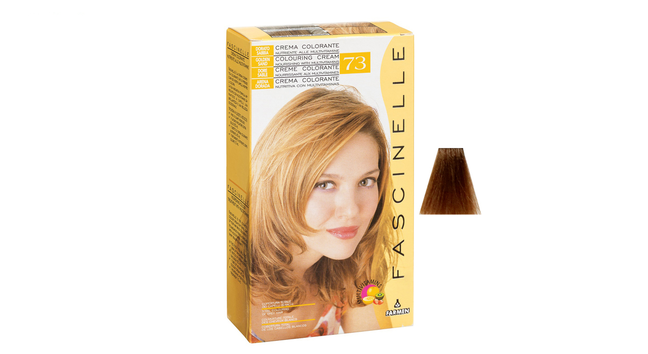كيت رنگ مو فشینلی سری Blonde مدل شني-طلايي شماره 73