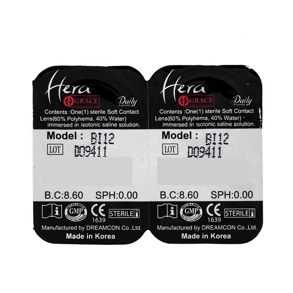 لنز چشم گریس هرا شماره 30 مدل BL 12 رنگ سبز