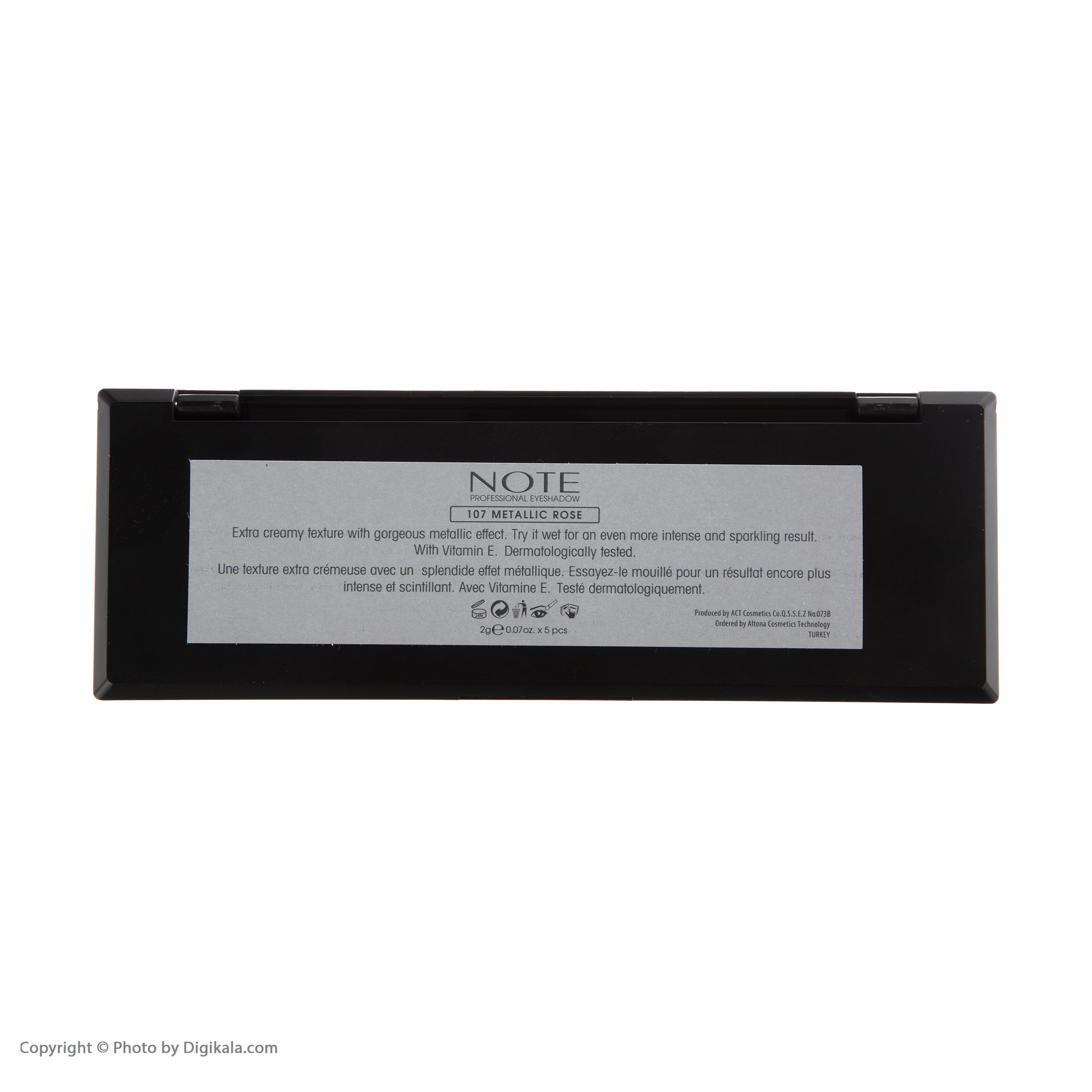 پالت سایه چشم نوت مدل 107 تحت لیسانس