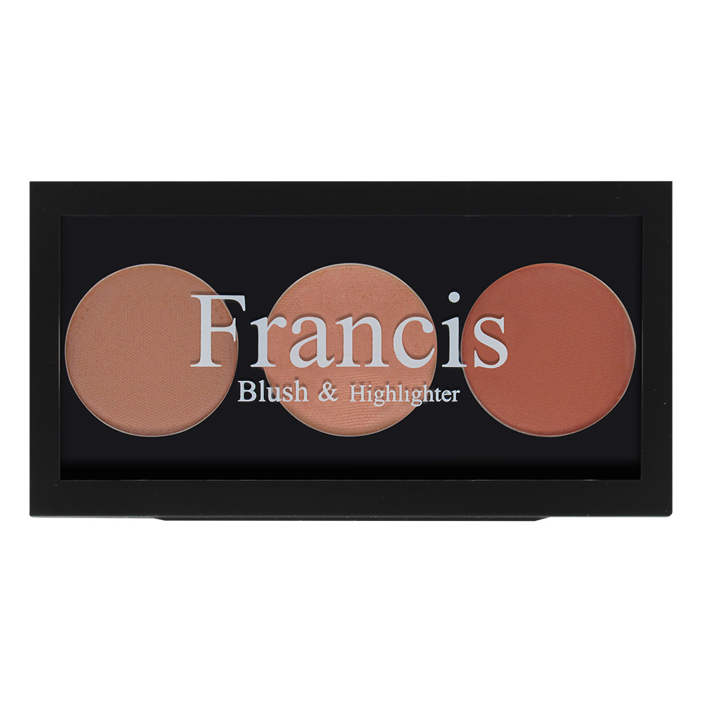 پالت رژ گونه و هایلایتر فرانسیس کد 06