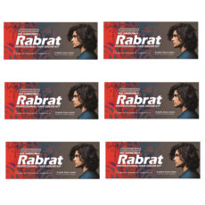 کیت رنگ مو مردانه رابرات شماره 1 حجم 100 میلی لیتر رنگ مشکی طبیعی مجموعه 6 عددی