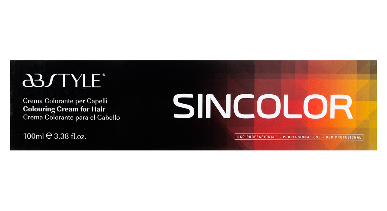 رنگ مو ای بی استایل سری Sincolor مدل Spices شماره 5.74