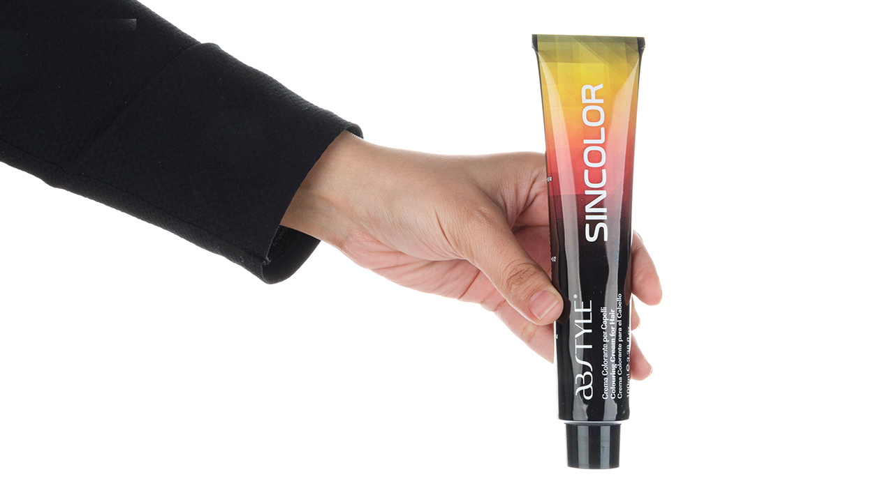 رنگ مو ای بی استایل سری Sincolor مدل Spices شماره 5.74