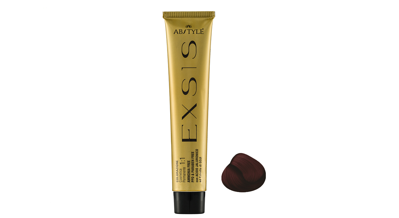 رنگ مو ای بی استایل بدون آمونیاک سری اکسیس مدل قرمز ,قهوه ای شرابی شماره4.652