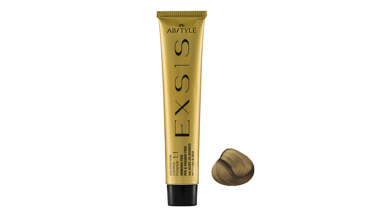 رنگ مو ای بی استایل بدون آمونیاک سری اکسیس مدل زیتونی, بلوند زیتونی روشن شماره M8