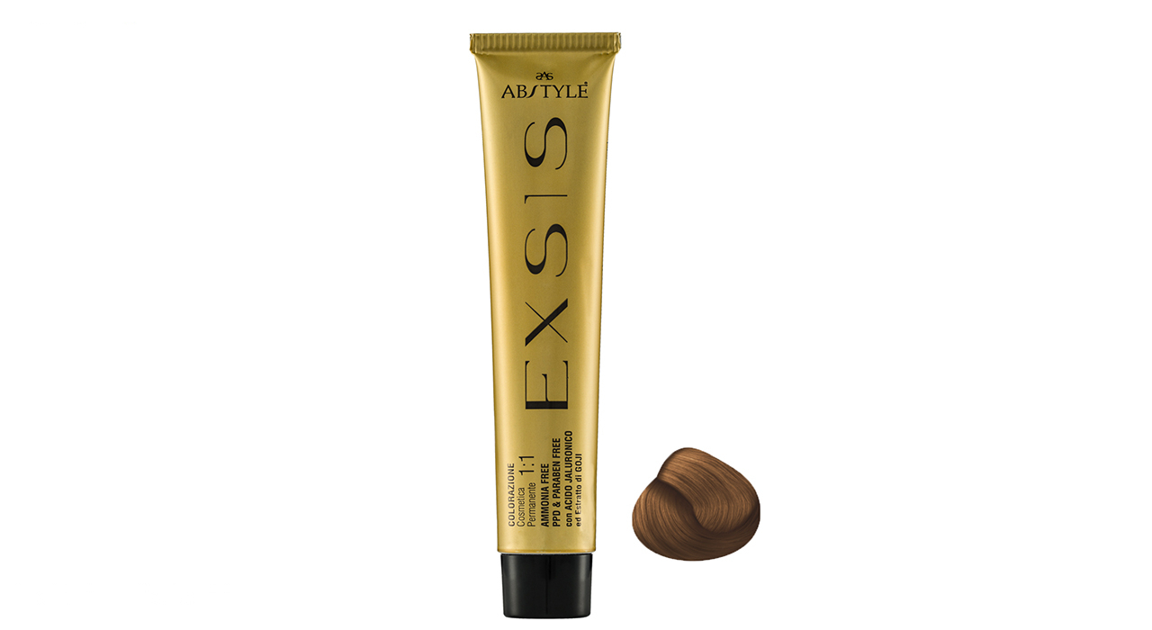 رنگ مو ای بی استایل بدون آمونیاک سری اکسیس مدل طلایی ,بلوند طلایی شماره 7.3