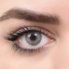 لنز چشم رویال ویژن شماره 2663 رنگ طوسی روشن دور دار