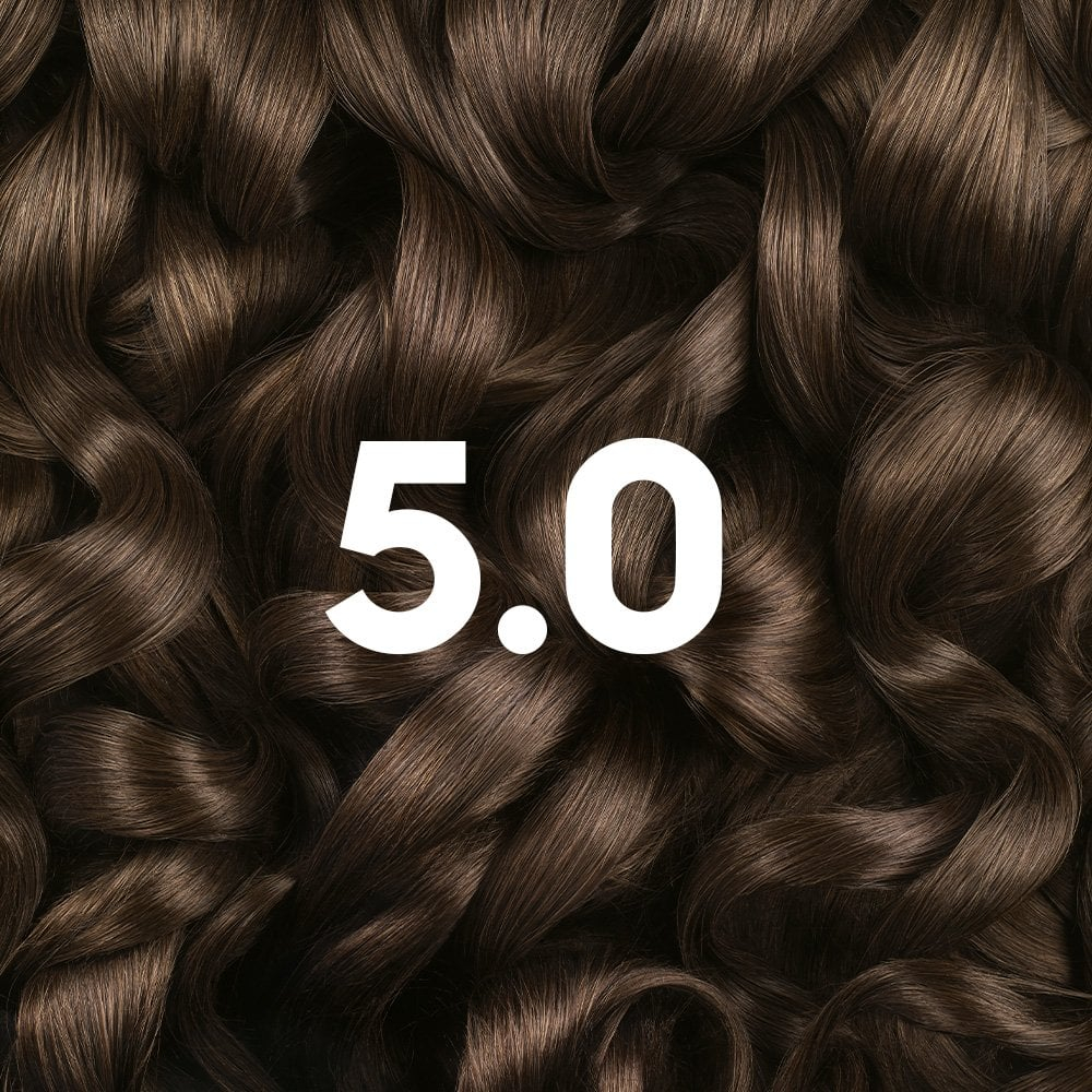 رنگ مو میلک شیک شماره 5.0 حجم 100 میلی لیتر رنگ قهوه ای روشن