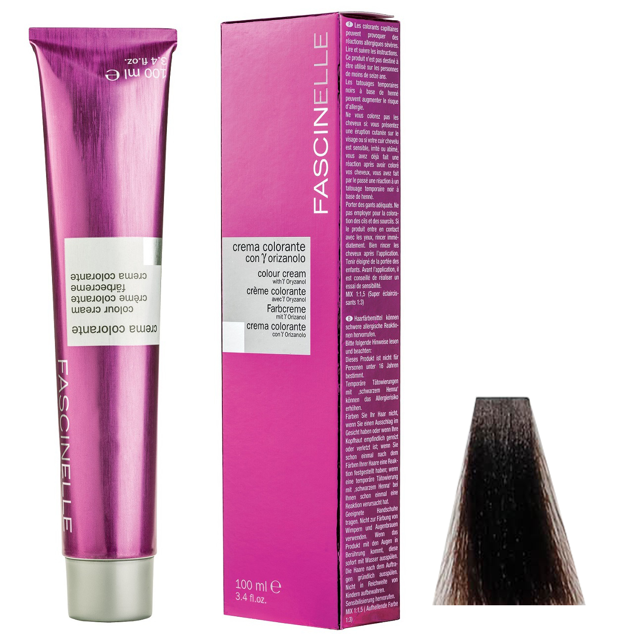 رنگ مو فشینلی سری Brown مدل شكلاتي شماره 5.9