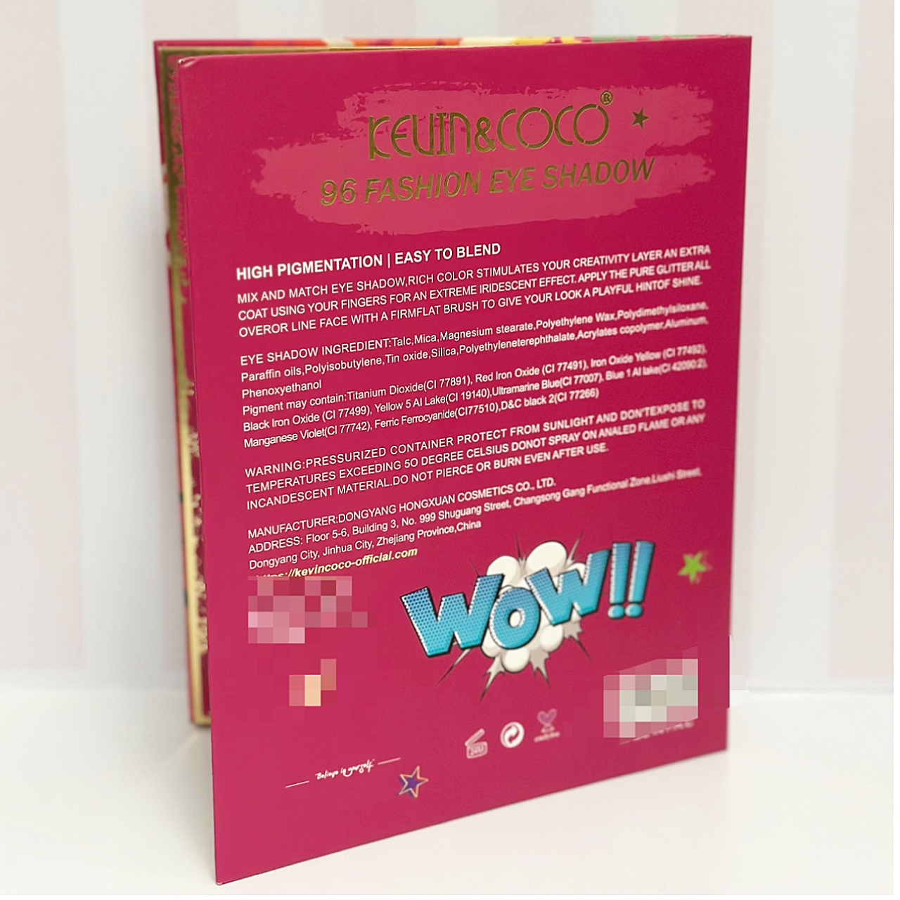 پالت سایه چشم کوین اند کوکو مدل wow کد 01