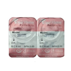 لنز چشم رویال ویژن مدل لومیر کد 12 رنگ طوسی عسلی