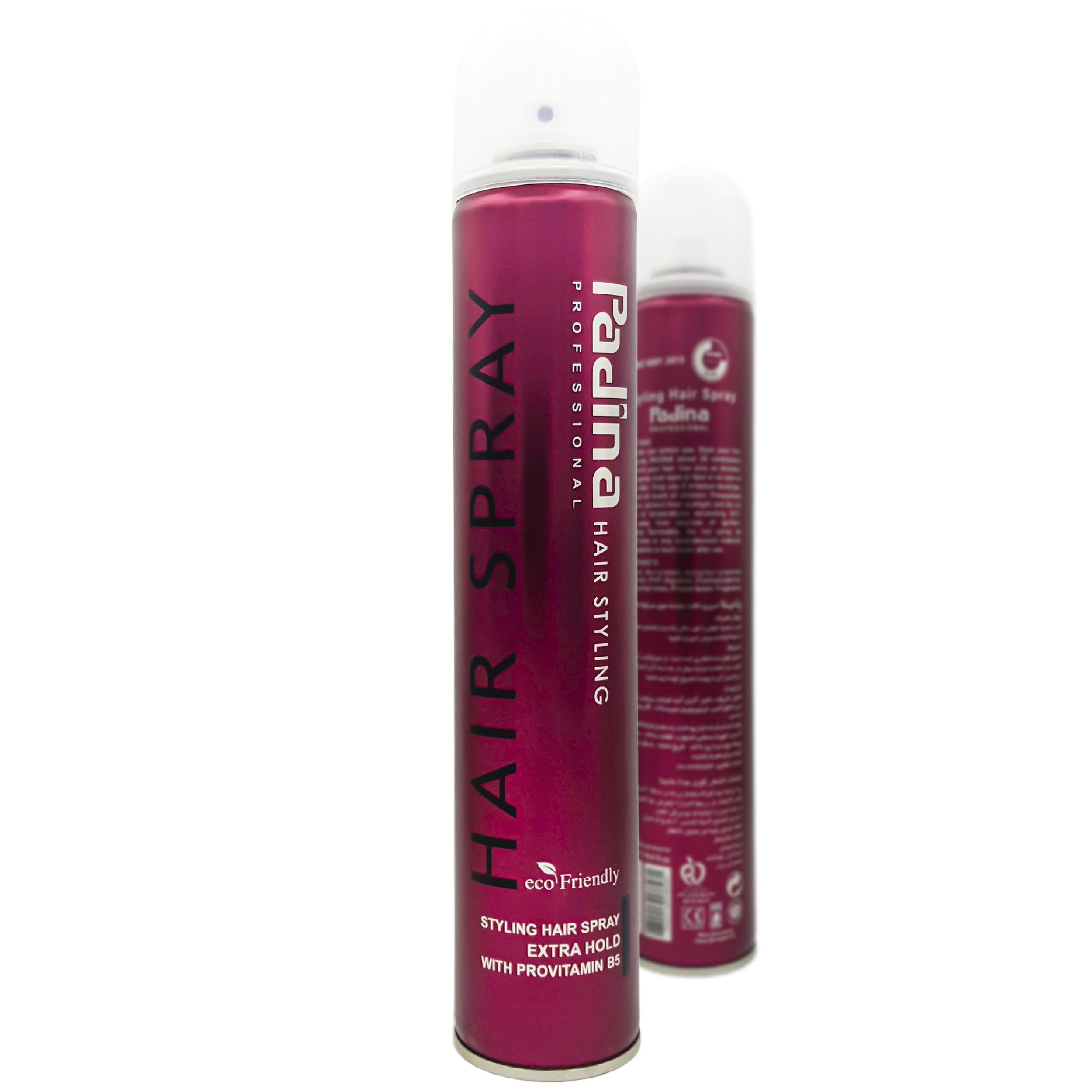 اسپری حالت دهنده مو پادینا مدل Extra Hold حجم 500 میلی لیتر مجموعه 6 عددی