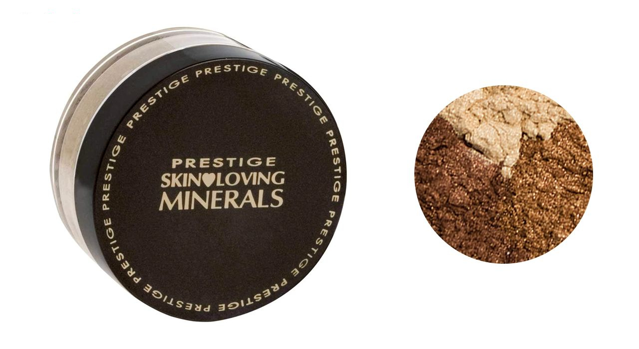 سایه چشم 3 رنگ پودری پرستیژ مدل TRIOS MINERAL شماره MET-02