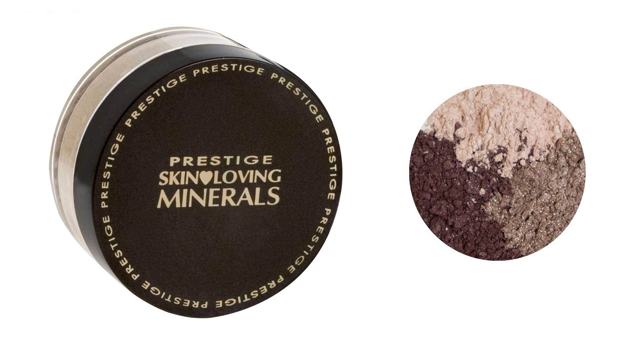 سایه چشم 3 رنگ پودری پرستیژ مدل TRIOS MINERAL شماره MET-04