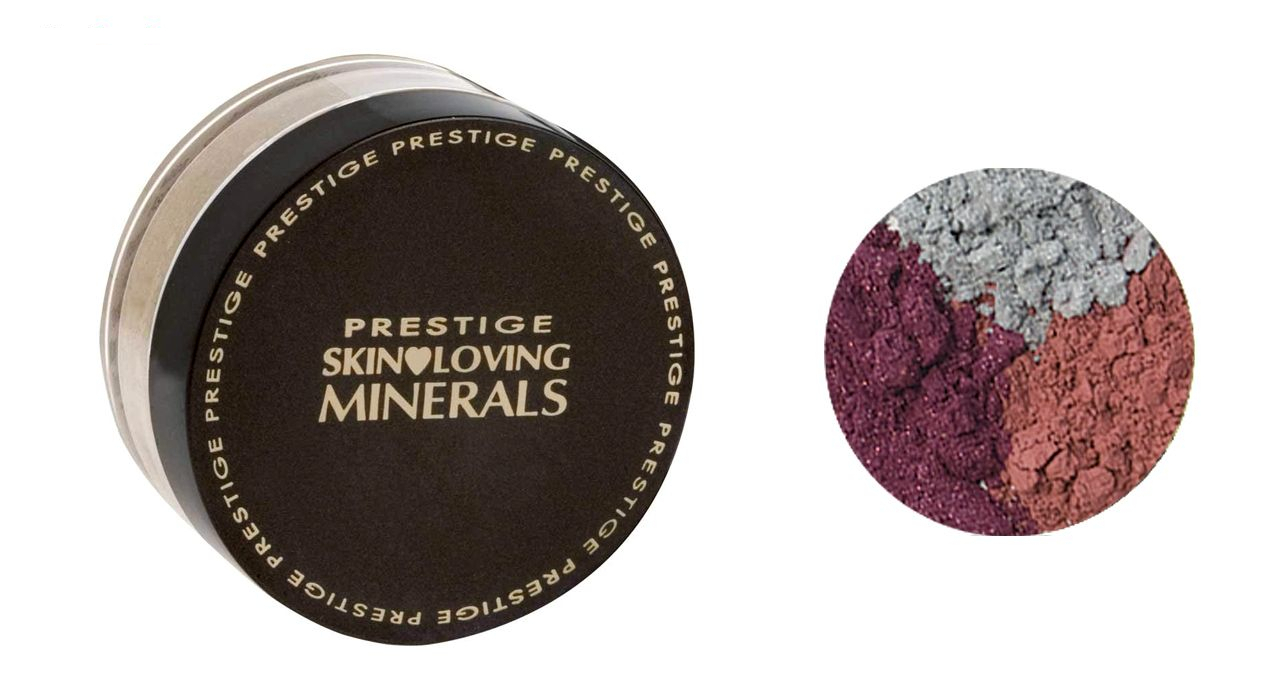 سایه چشم 3 رنگ پودری پرستیژ مدل TRIOS MINERAL شماره MET-06