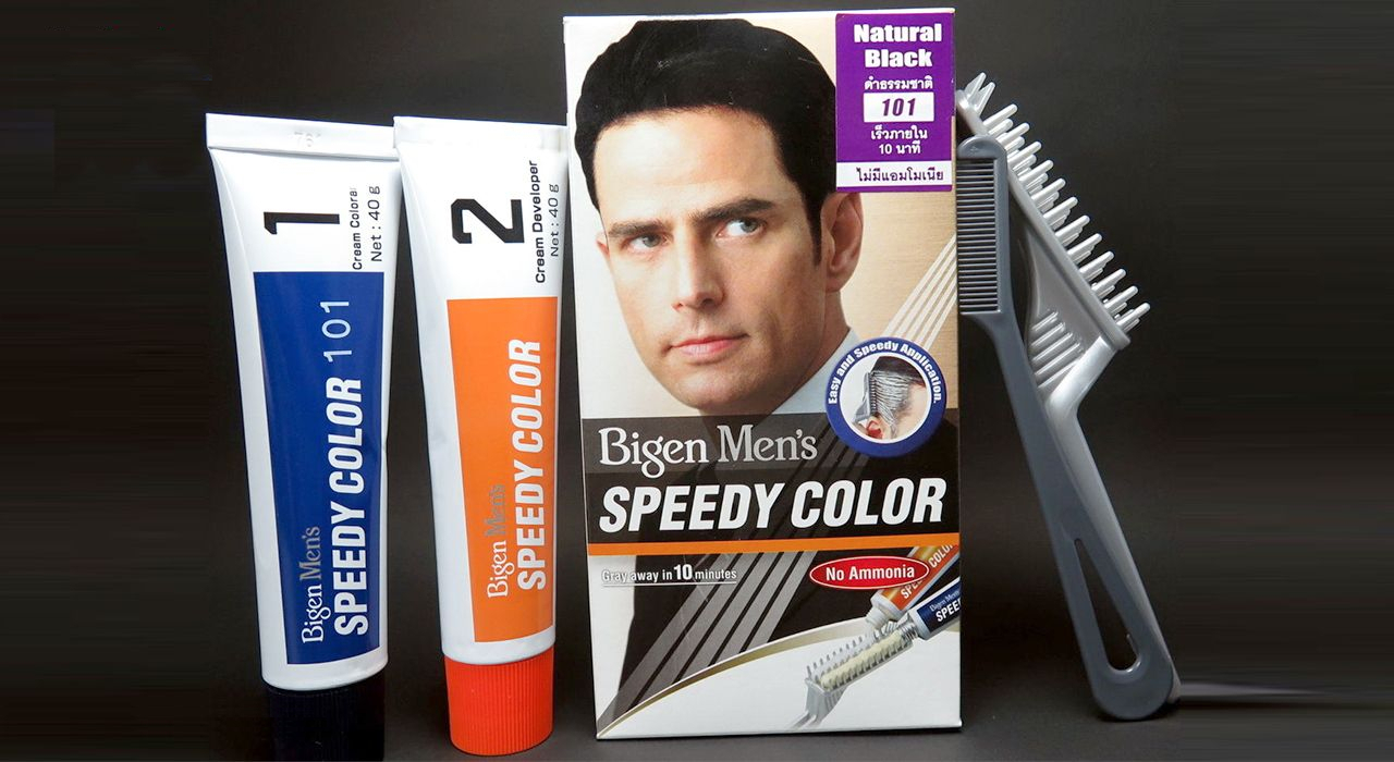 کیت رنگ مو بیگن سری speedy colour مدل natural black شماره 101