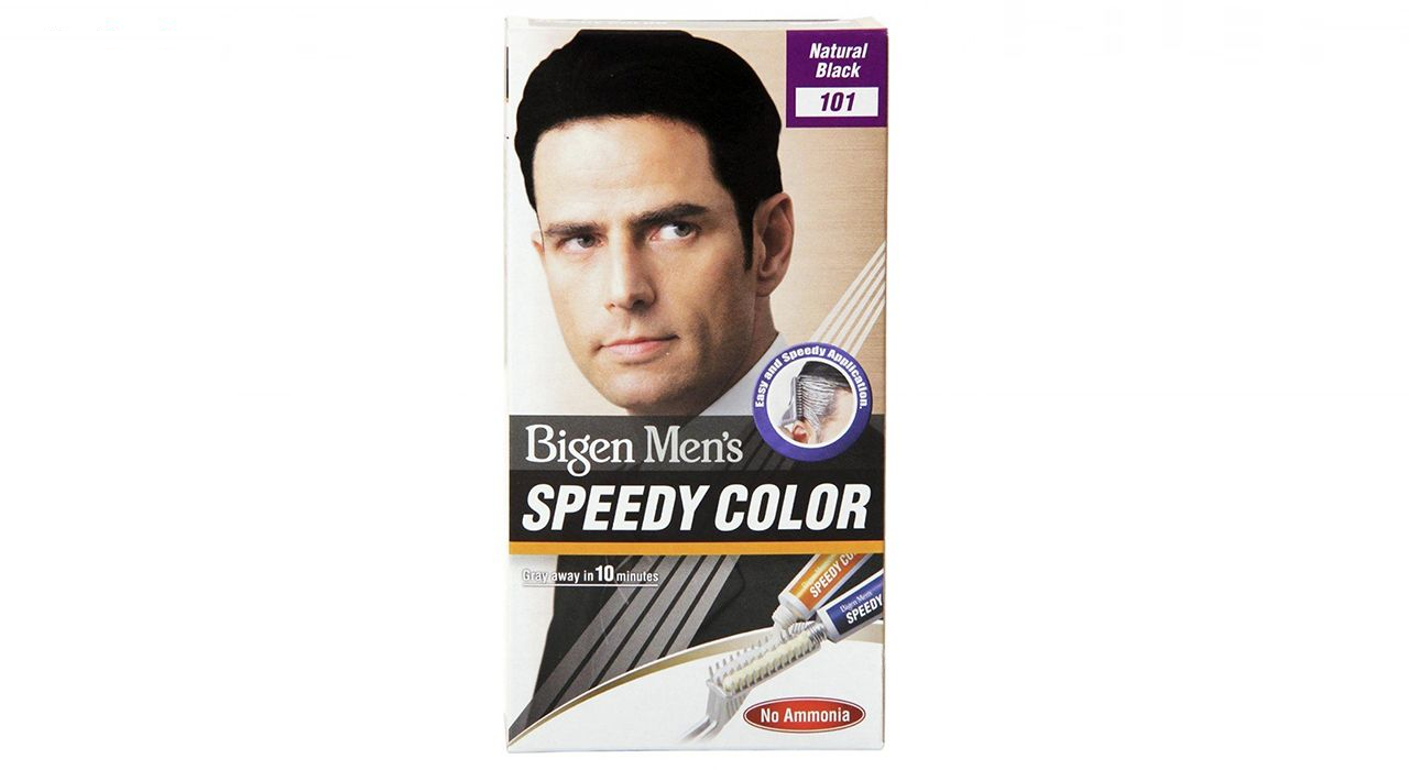 کیت رنگ مو بیگن سری speedy colour مدل natural black شماره 101