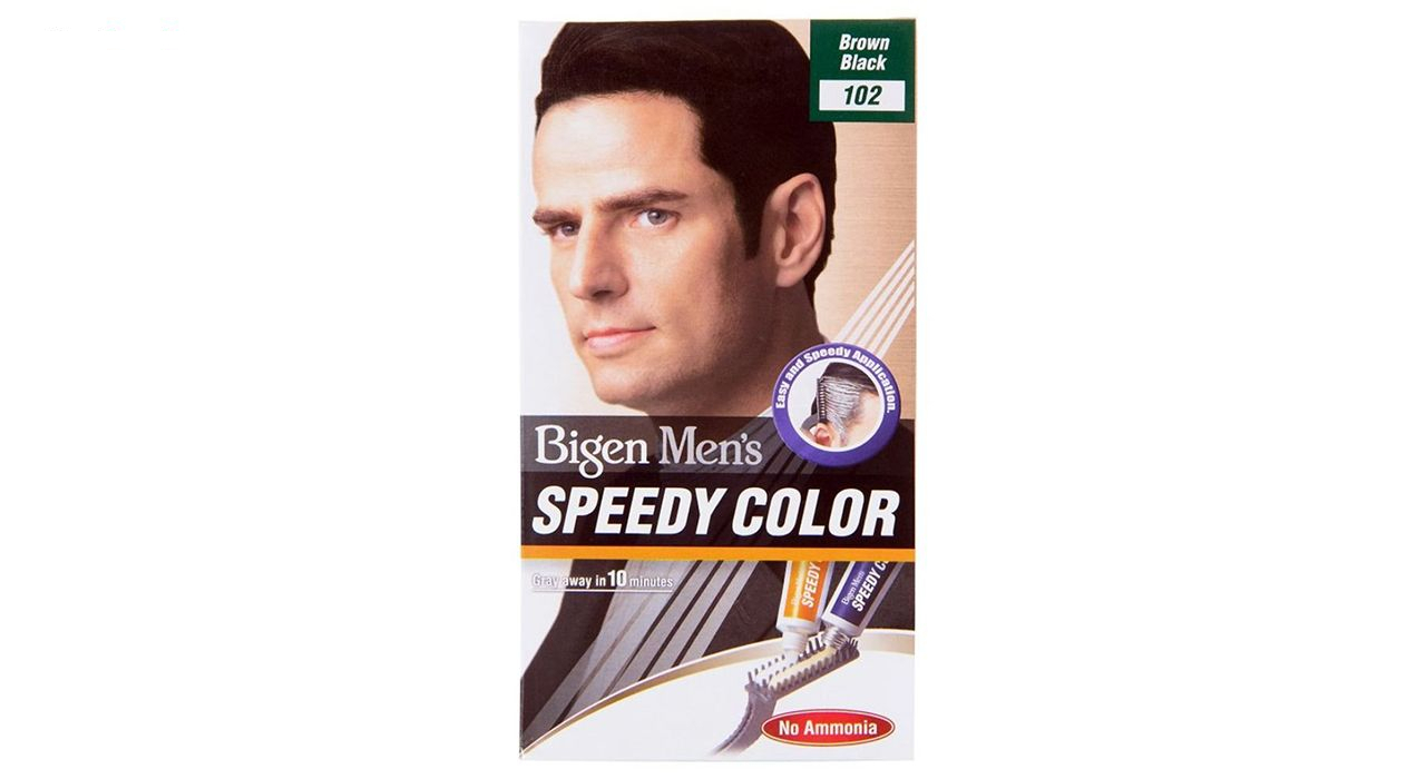 کیت رنگ مو بیگن سری speedy colour مدل brown black شماره 102