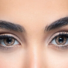 لنز چشم رویال ویژن کد 357 رنگ کاپوچینو هاله دار