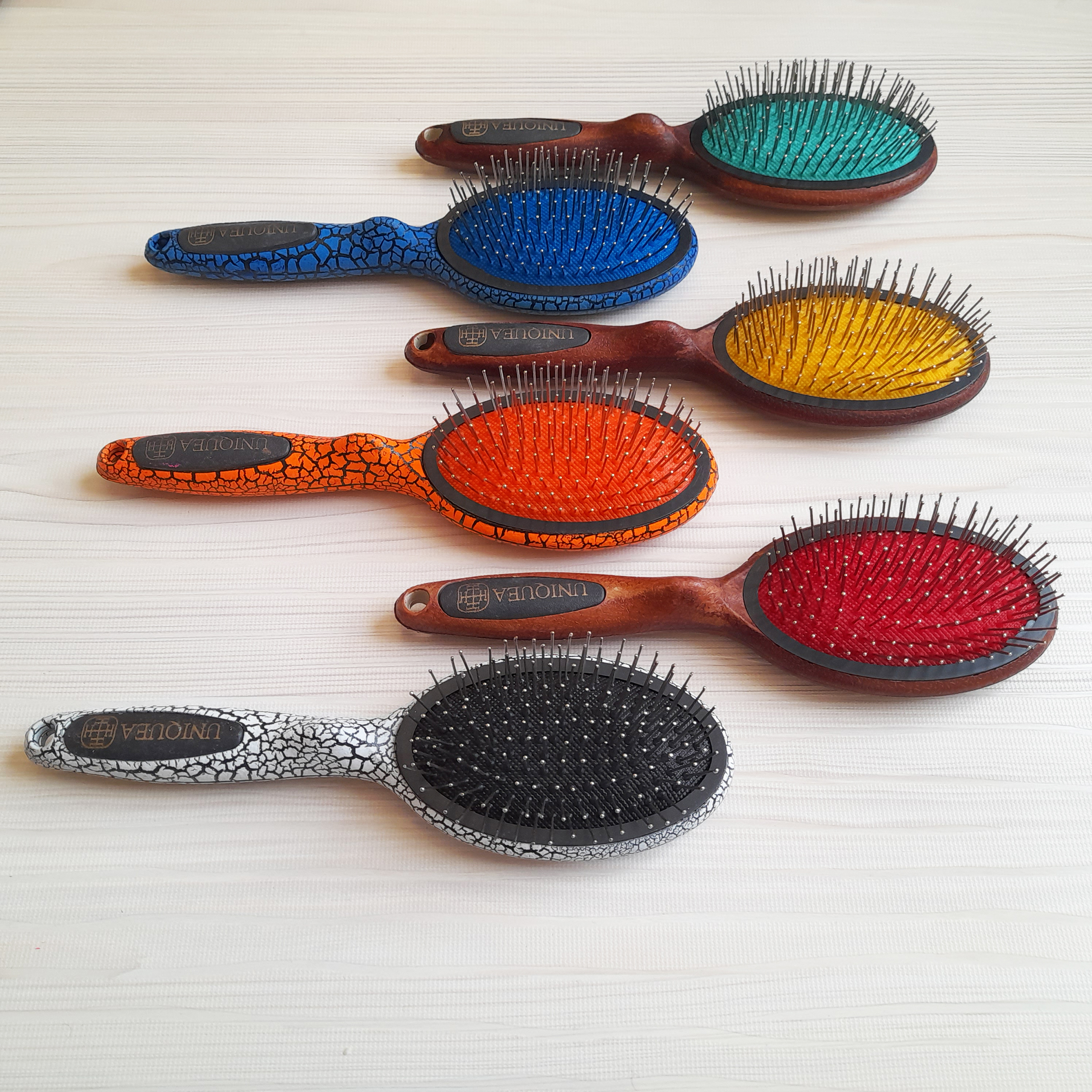 برس مو یونیکا کد D بسته 6 عددی