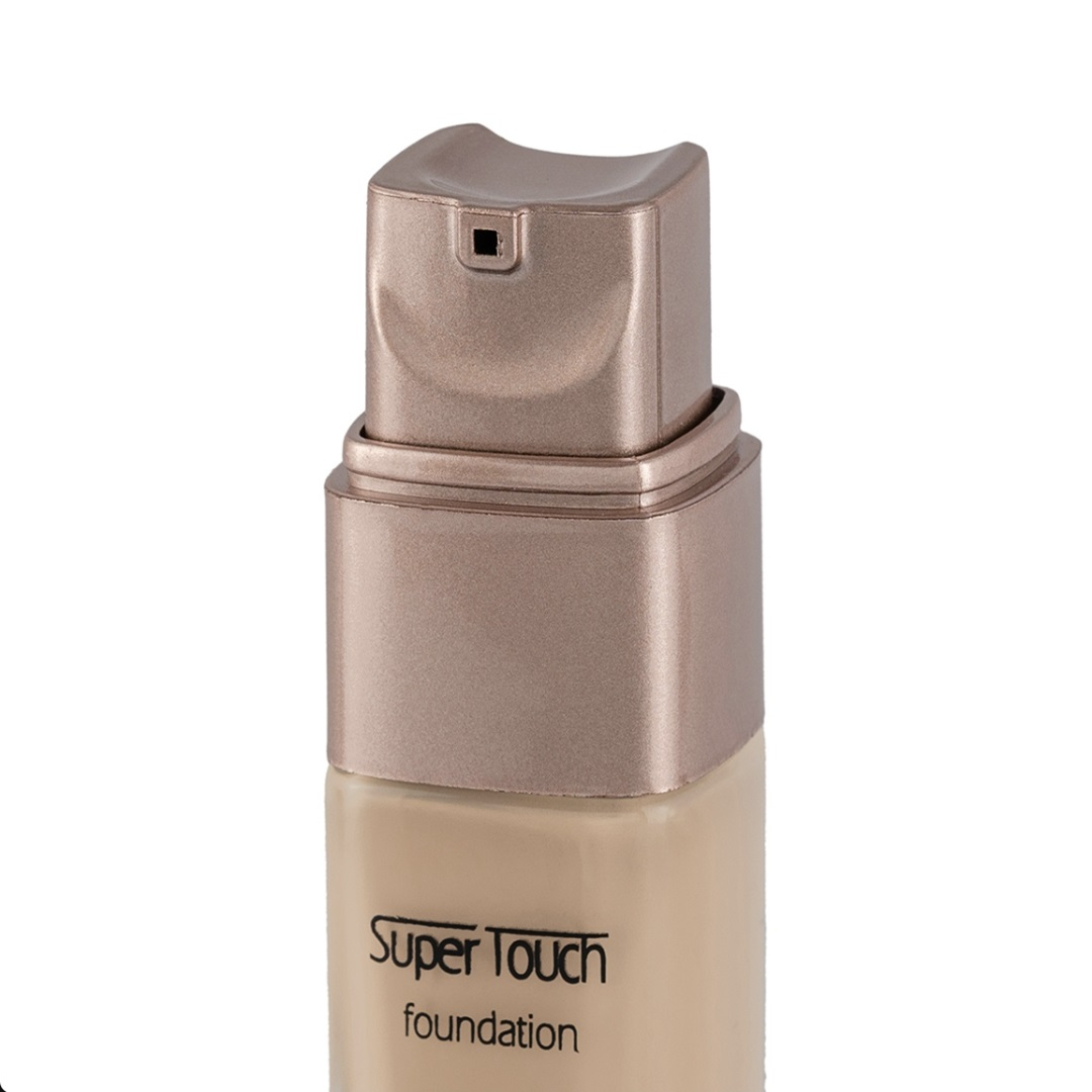 کرم پودر سوپرتاچ مدل شیشه ای شماره 201 حجم 30 میلی لیتر