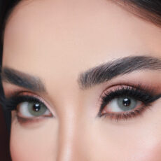 لنز چشم هرا کد 6 رنگ سبز یخی