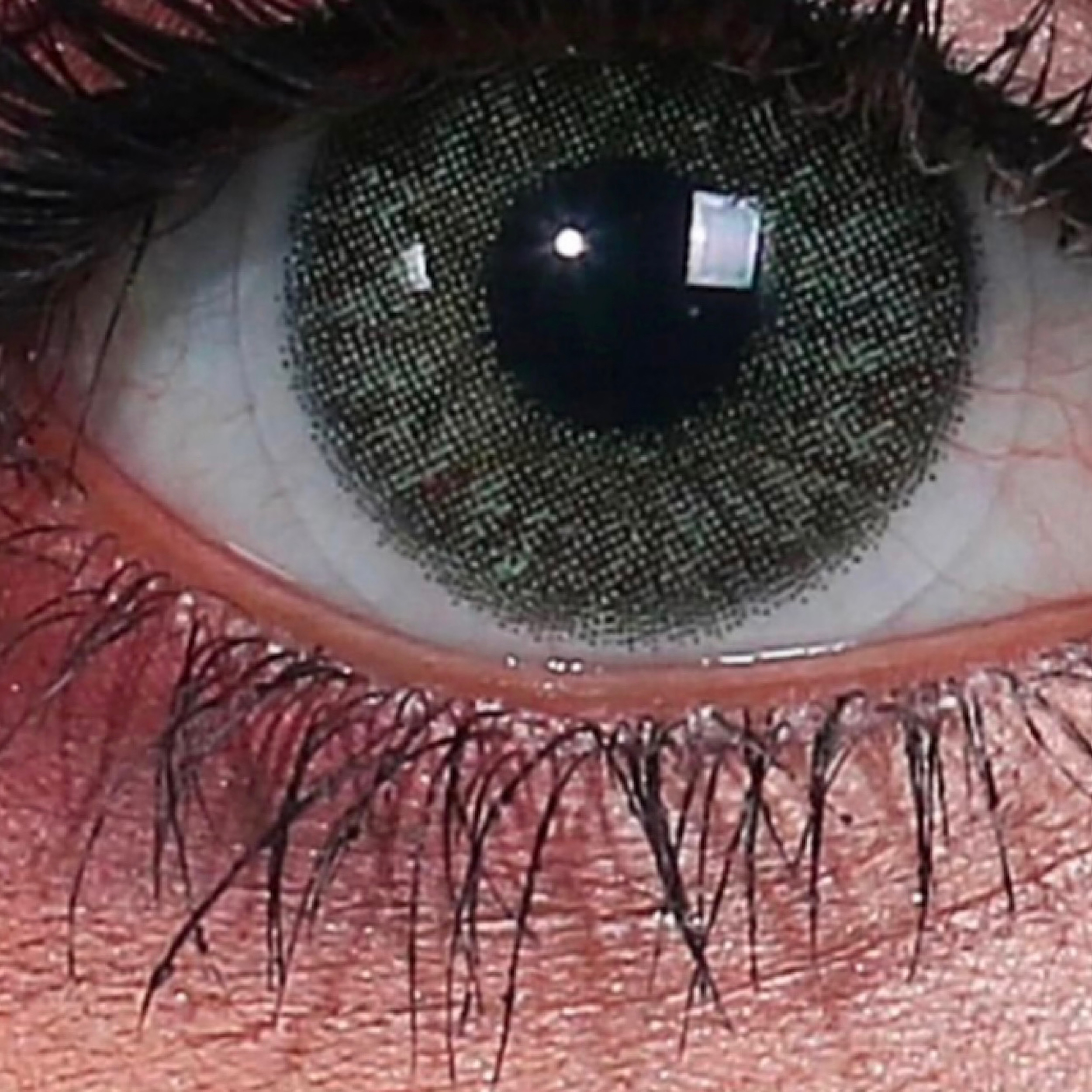 لنز چشم هرا کد 678 رنگ سبز زمردی