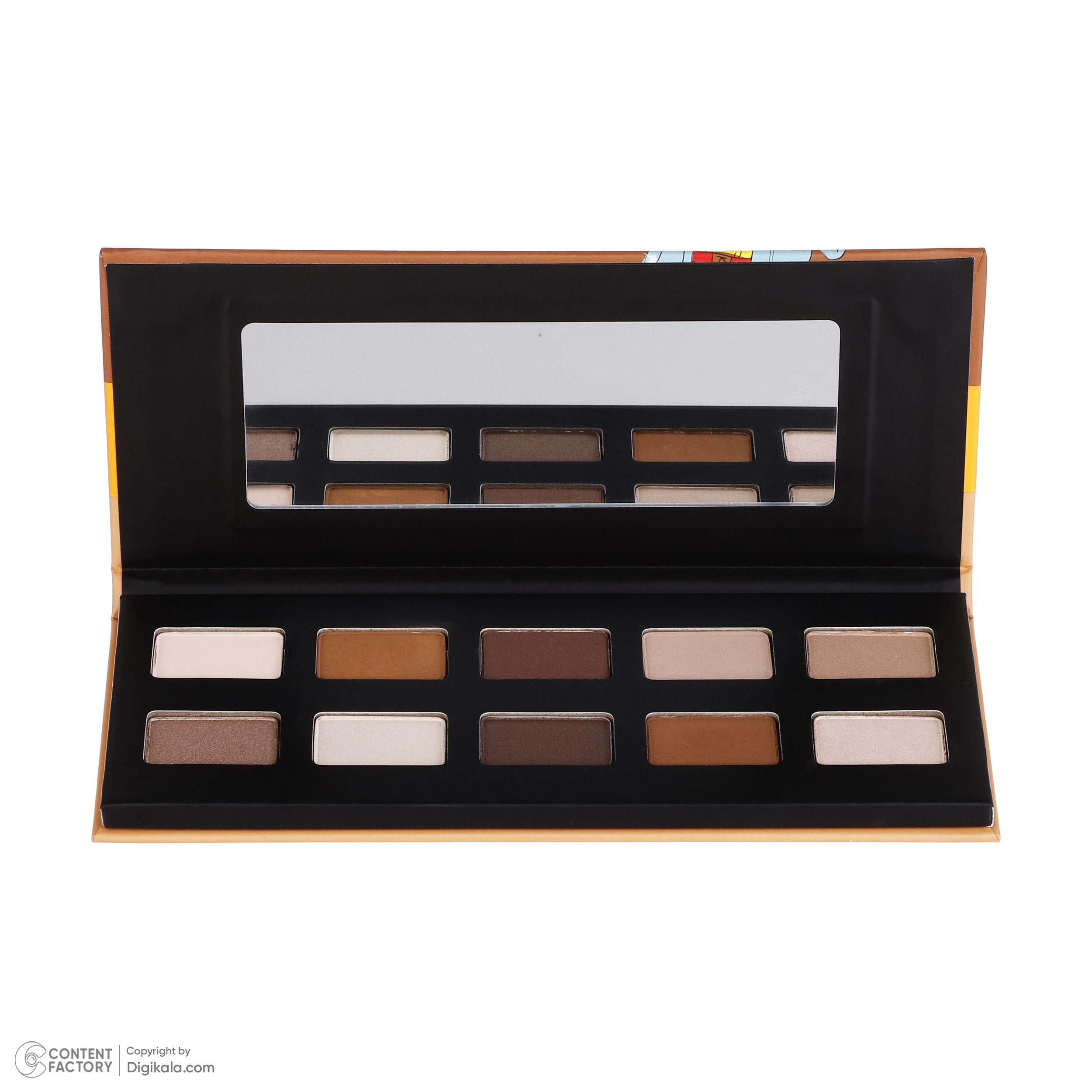 پالت سایه چشم کالیستا مدل Coffee And Toffee
