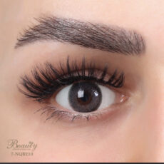 لنز چشم بیوتی شماره 7 مدل NQB210 رنگ خاکستری تیره