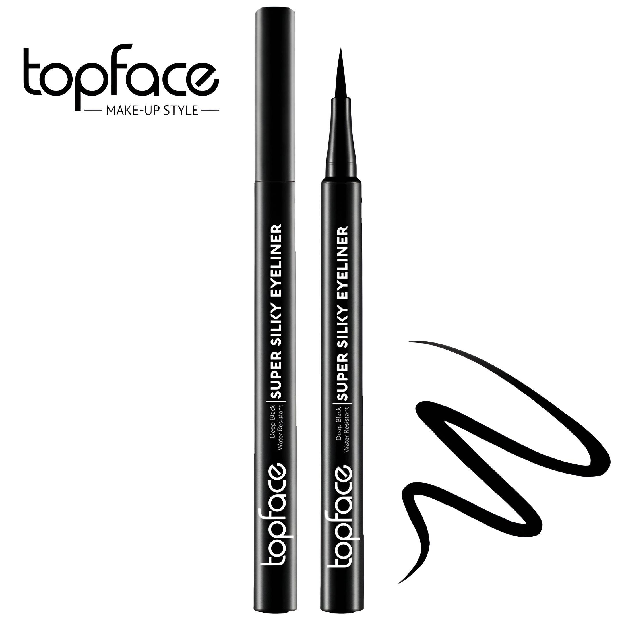 خط چشم تاپ فیس مدل SUPER SILKY شماره 1