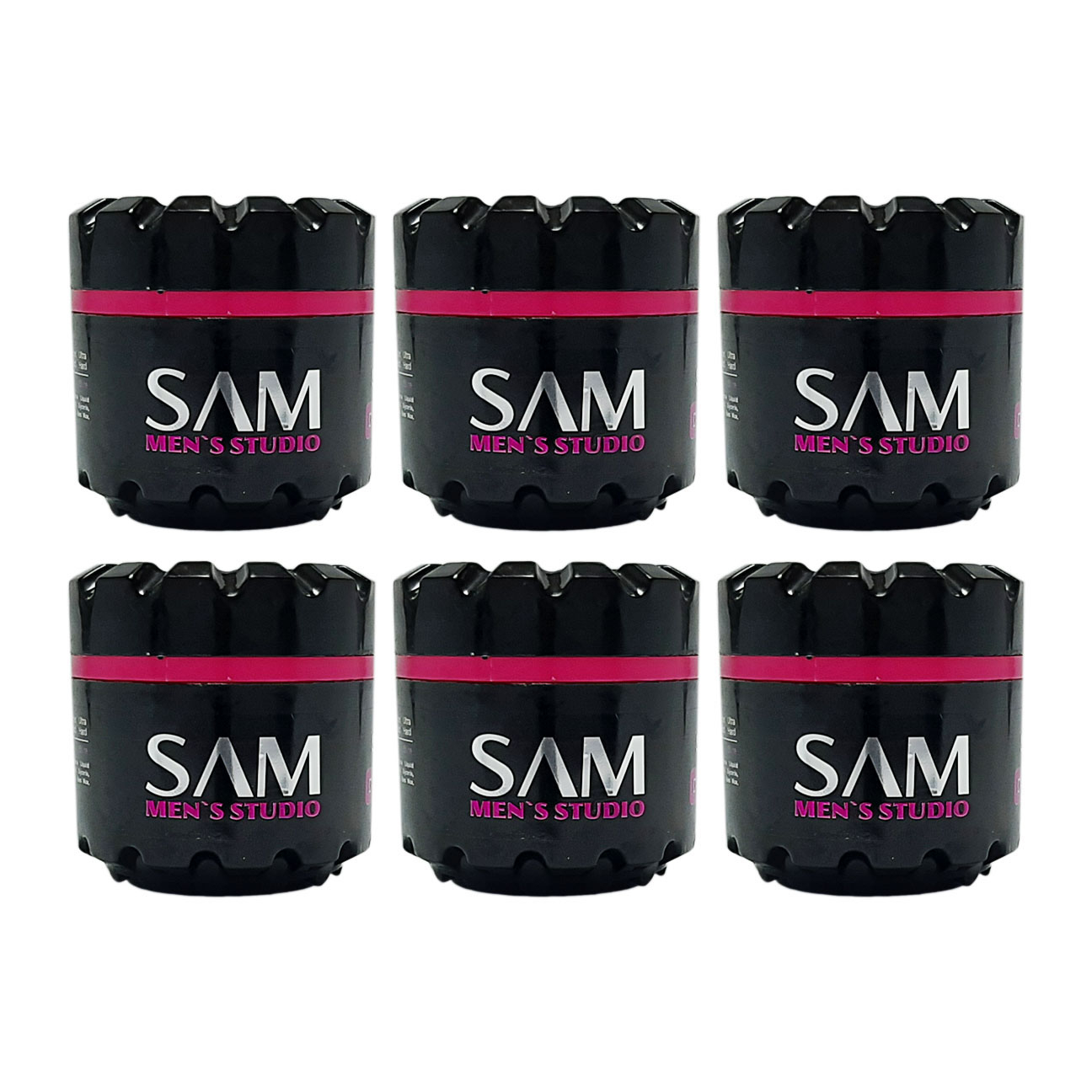 آدامس مو سام مدل Definition & Shine حجم 140 میلی لیتر مجموعه ۶ عددی