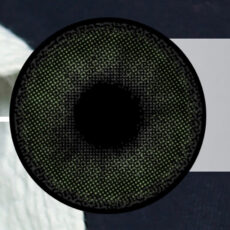 لنز چشم رویال ویژن کد 377 رنگ سبز متوسط هاله دار