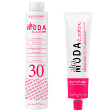 کیت رنگ مو آلتا مودا شماره 8.3 وزن 150 گرم رنگ بلوند طلائی روشن