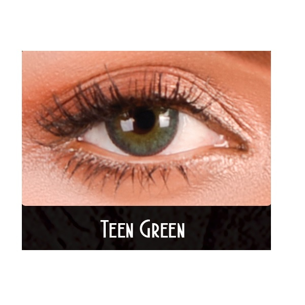 لنز چشم فنتسی  مدل ملو رنگ سبز عسلی