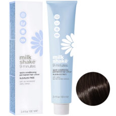 رنگ مو میلک شیک شماره 5.13 حجم 100 میلی لیتر رنگ قهوه ای طلایی روشن دودی