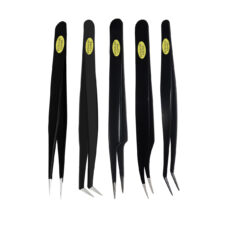 انبر اکستنشن مژه رزالی فیوره مدل TWIN05 بسته 5 عددی