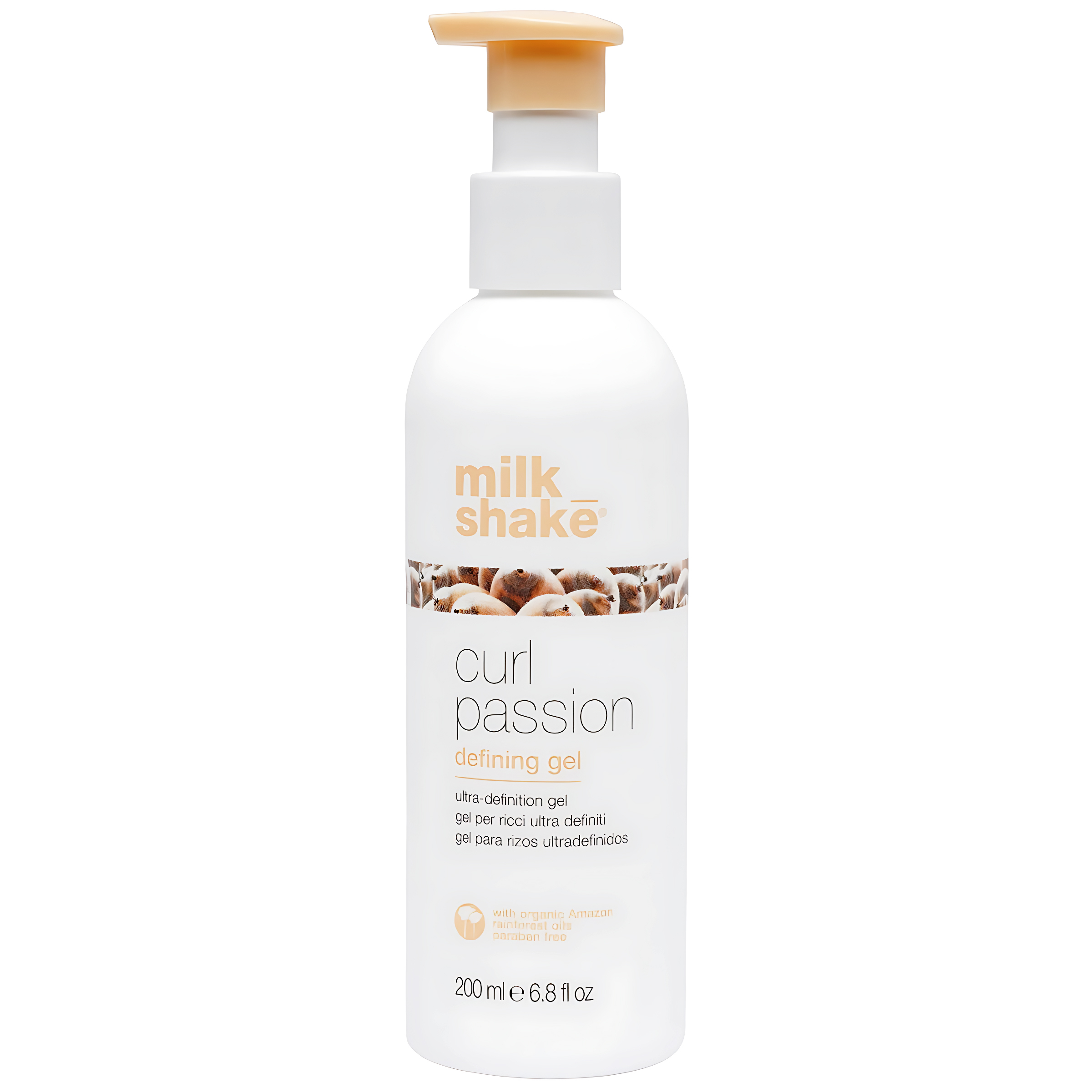 ژل مو میلک شیک مدل Curls حجم 200 میلی لیتر