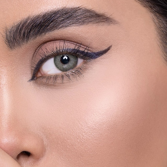 لنز چشم هرا مدل ACRA330 رنگ سبز عسلی متوسط